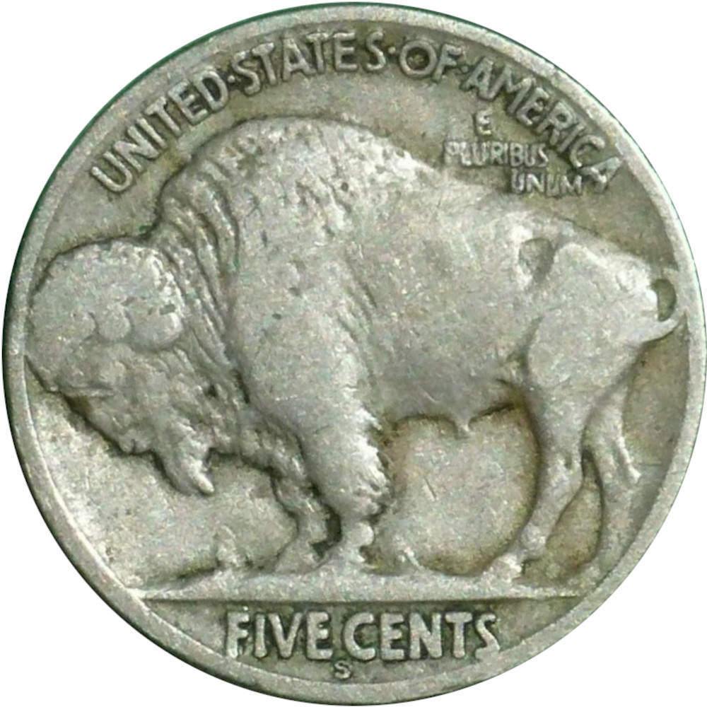 1923-S-5c-Buffalo-Nickel-#3